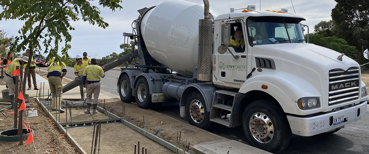 SpryCrete Local Trusted Concrete Supplier in Murray Bridge