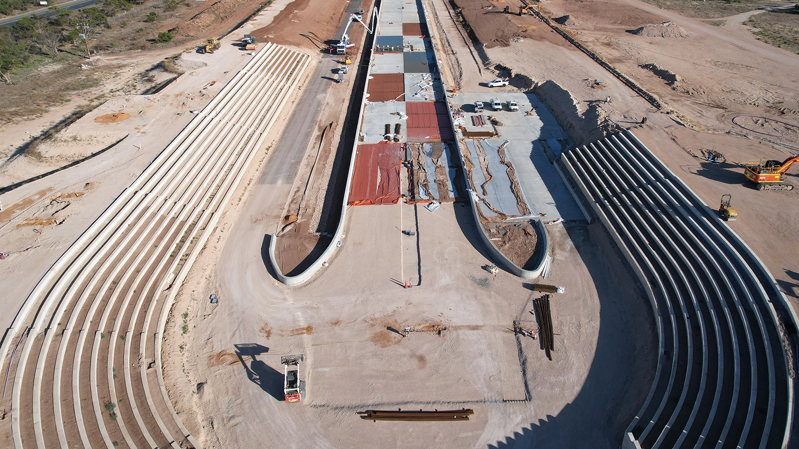Drag-Race-Strip-at-The-Bend-Motorsport-Park-Concrete-by-SpryCrete